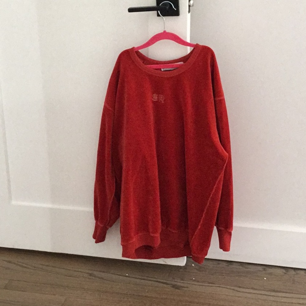 Sonia rykiel medium size red sweater top